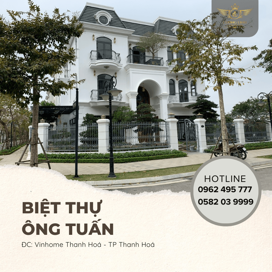 Cận Cảnh Mẫu Biệt Thự Tân Cổ Điển 3 Tầng: Kiệt Tác Kiến Trúc Bởi Cường Linh Luxury Tại Vinhome Thanh Hoá 1 Cận Cảnh Mẫu Biệt Thự Tân Cổ Điển 3 Tầng: Kiệt Tác Kiến Trúc Bởi Cường Linh Luxury Tại Vinhome Thanh Hoá