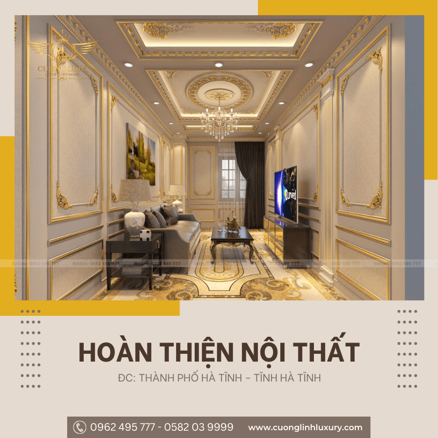 Biến đổi không gian: Dịchụ thiết kế nội thất tại Hà Tĩnh