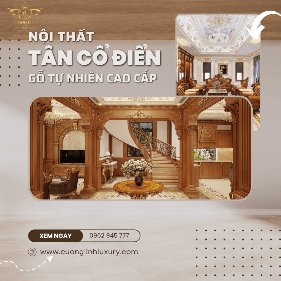Thiết kế nội thất tân cổ điển Sang trọng, tinh tế vượt thời gian 3 Thiết kế nội thất tân cổ điển Sang trọng, tinh tế vượt thời gian 4