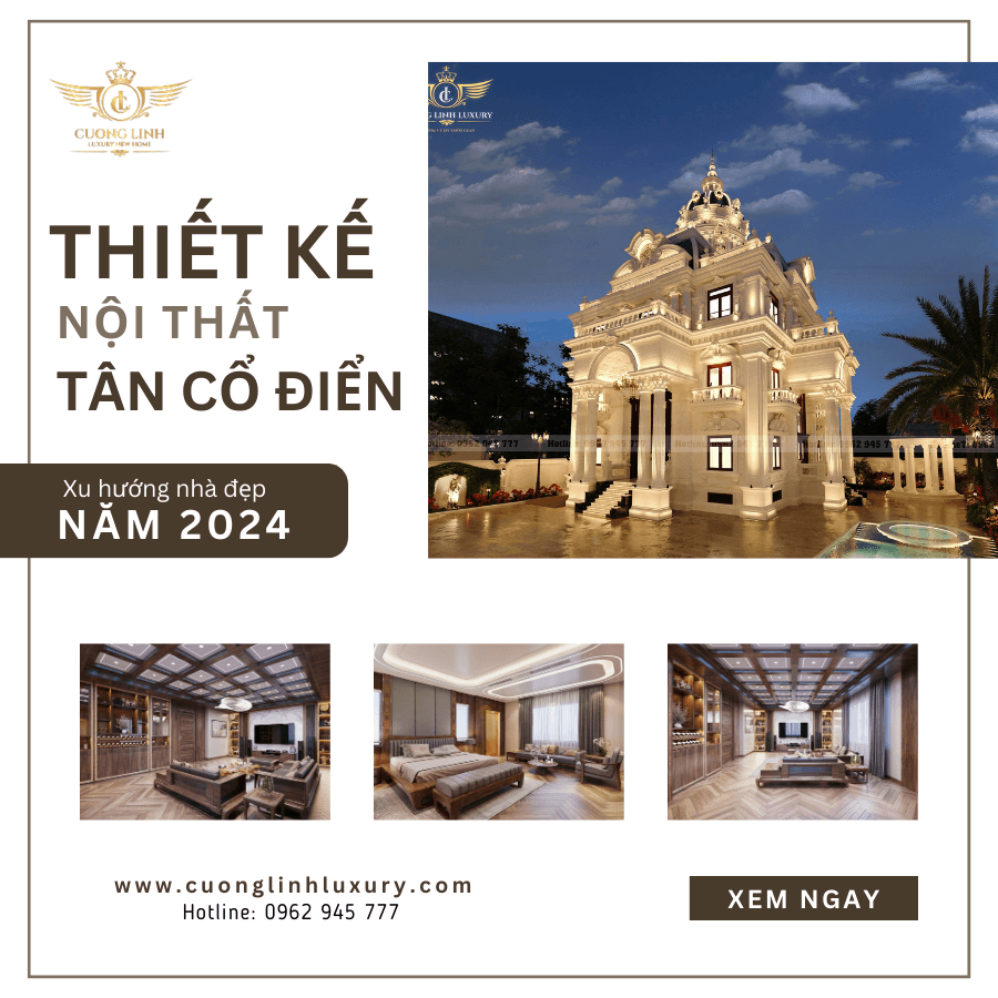 Xu hướng thiết kế nội thất tân cổ điển 2024 và những sự thật 4 Xu hướng thiết kế nội thất tân cổ điển 2024 4