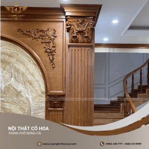 Thiết kế và thi công biệt thự tân cổ điển tại Móng Cái Quảng Ninh