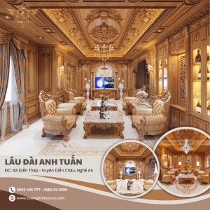 Thi Công Nội Thất Tân Cổ Điển Tại Diễn Tháp - Diễn Châu - Nghệ An