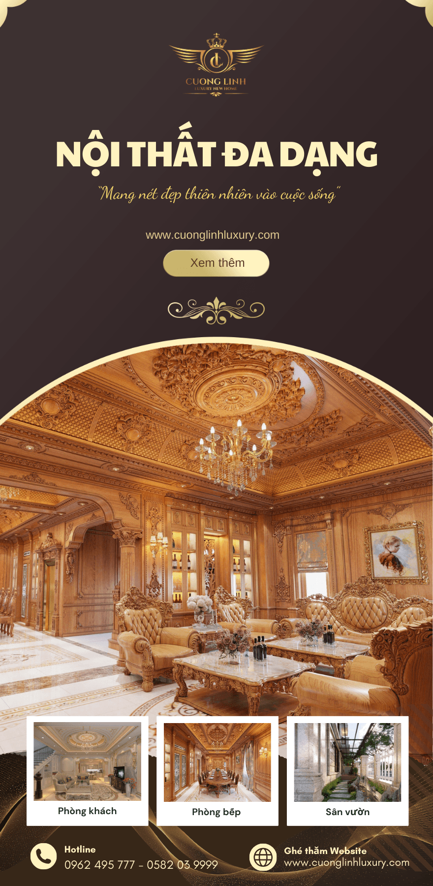 Nội Thất Đa Dạng