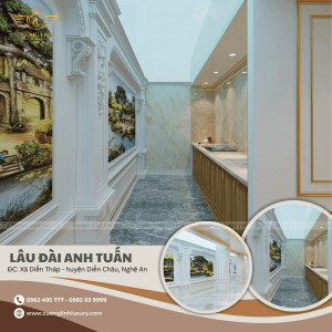 Thi Công Nội Thất Tân Cổ Điển Tại Diễn Tháp - Diễn Châu - Nghệ An