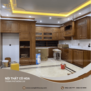 Thiết kế và thi công biệt thự tân cổ điển tại Móng Cái Quảng Ninh