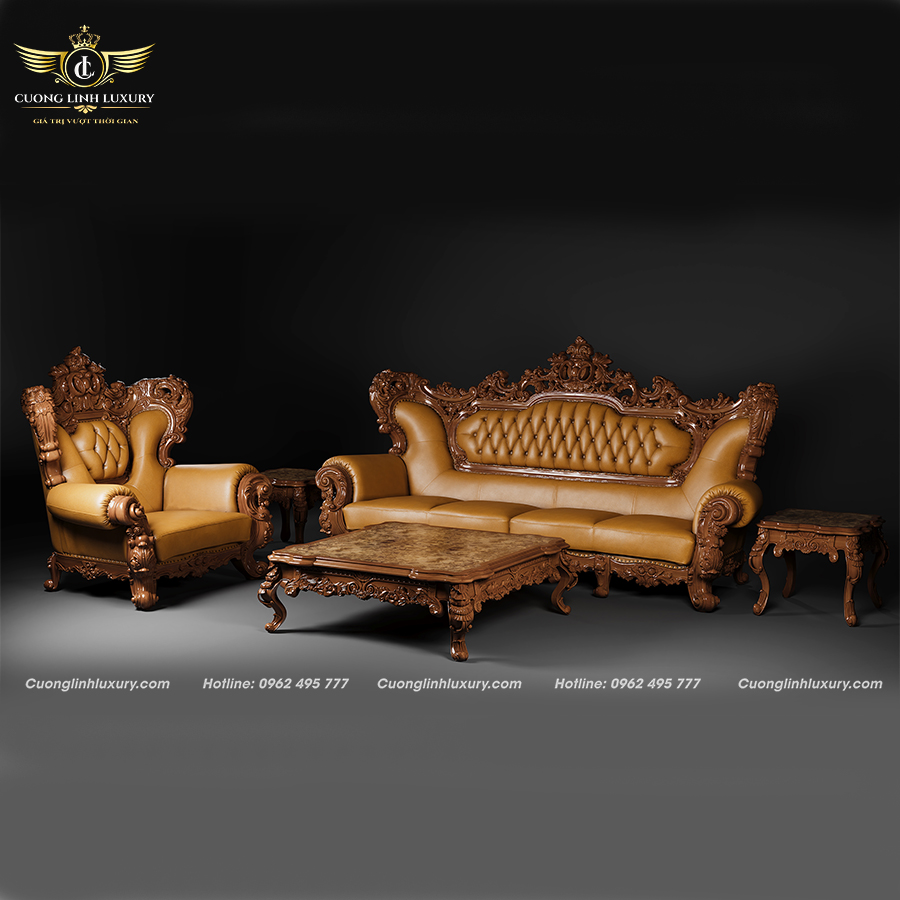 Cường Linh Luxury – Showroom nội thất tân cổ điển đẳng cấp 4 showroom nội thất-tân cổ điển bộ bàn ghế sofa