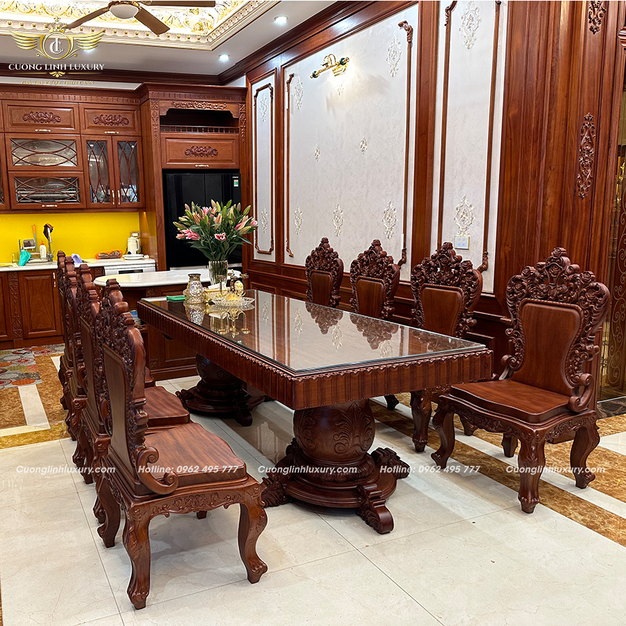 Mẫu đồ gỗ nội thất tân cổ điển đẹp nổi bật trong thiết kế biệt thự 6 đồ gỗ nội thất tân cổ điển sự kết hợp hài hòa giữa cổ điển và hiện đại