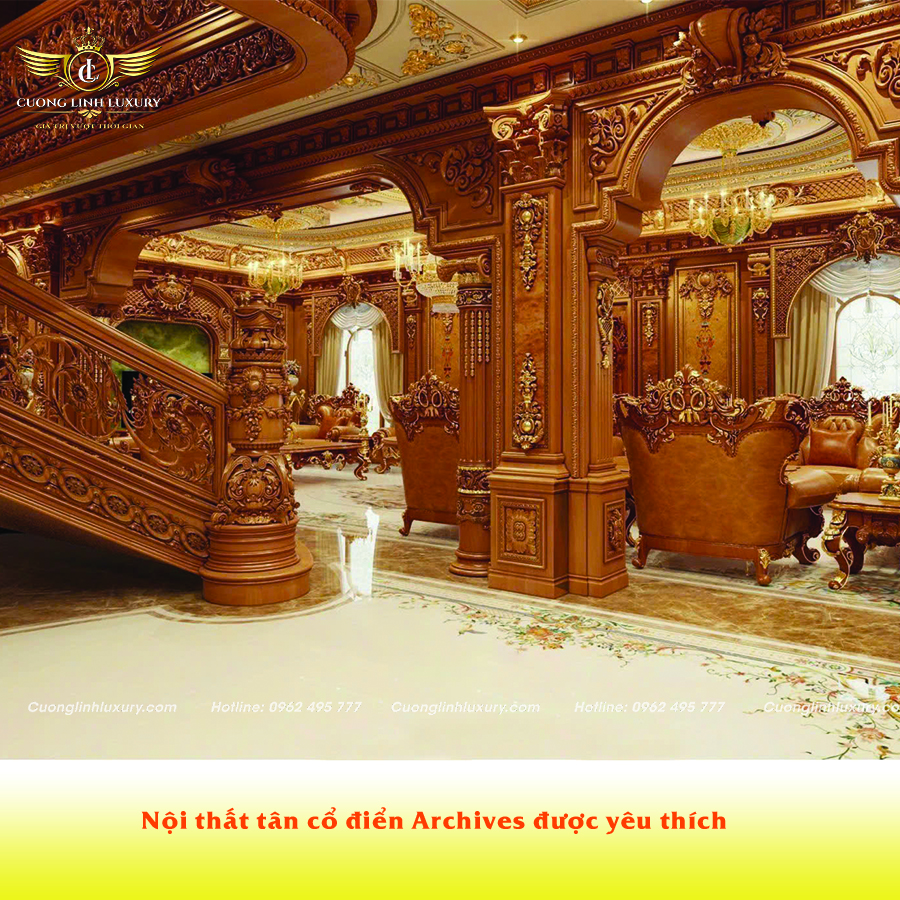Nội thất tân cổ điển Archives: Nét đẹp vượt thời gian trong thiết kế nhà ở 6 Lý do nội thất tân cổ điển Archives được yêu thích
