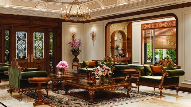 thiết kế nội thất tân cổ điển